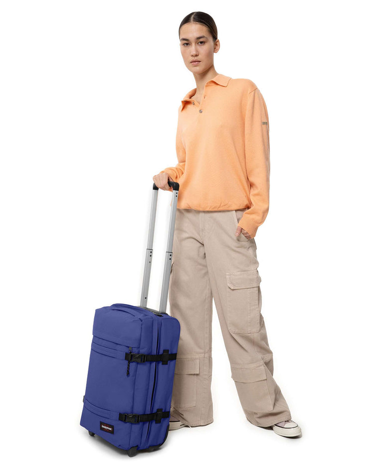 Eastpak Tarp Transit'R S Travel bag with wheels suit blue