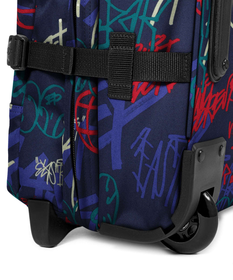 Eastpak Tranverz M Travel bag with wheels street tags blue
