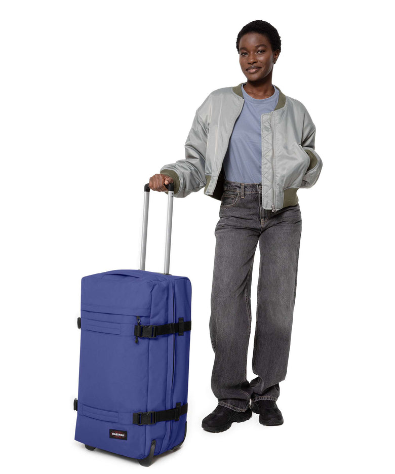 Eastpak Transit'R M Travel bag with wheels suit blue