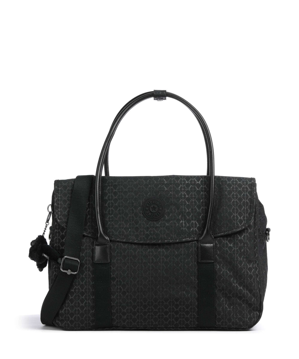 Kipling Basic Superworker Handbag signature embossed