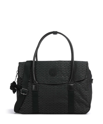 Kipling Basic Superworker Handtasche signature embossed