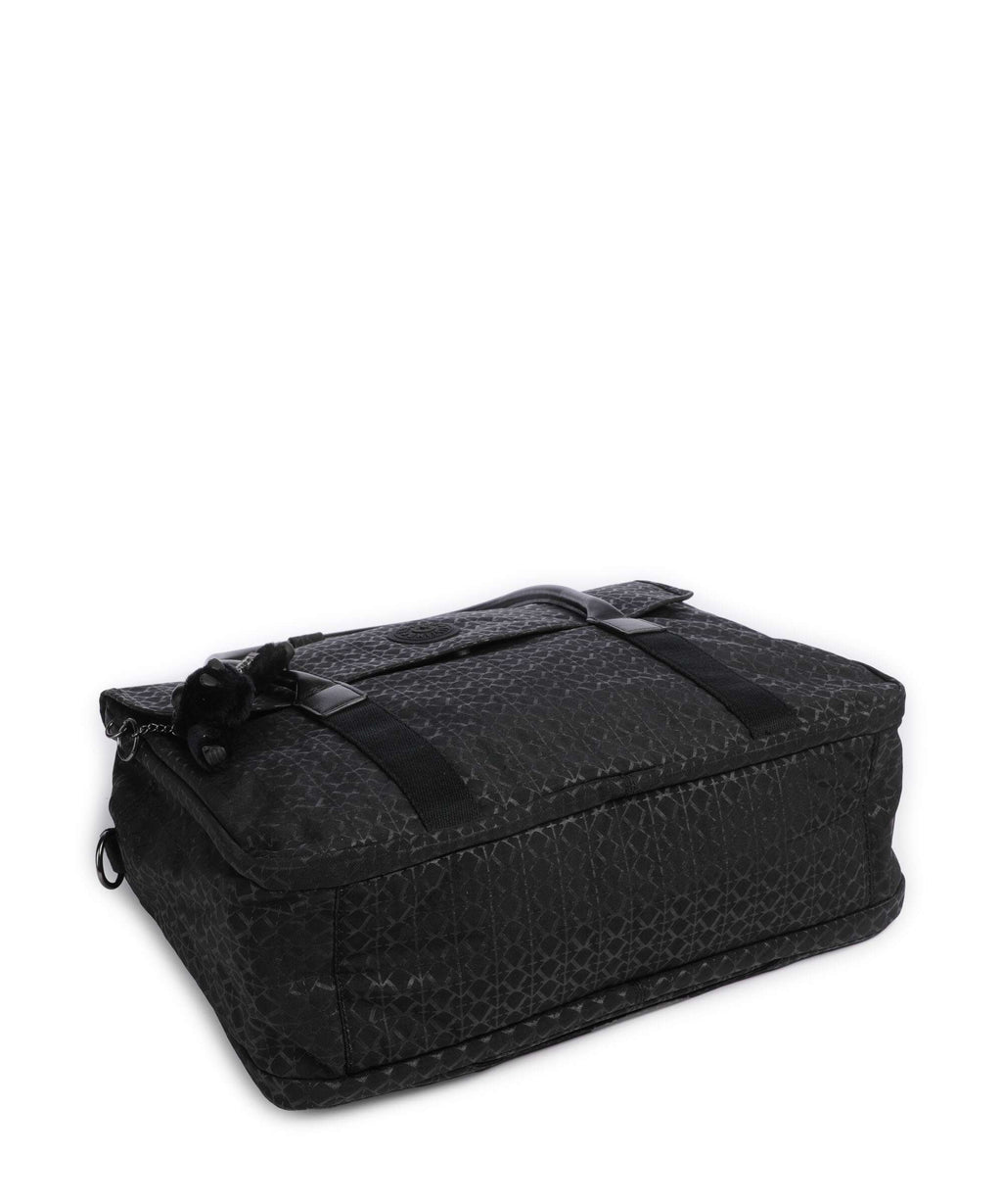 Kipling Basic Superworker Handbag signature embossed