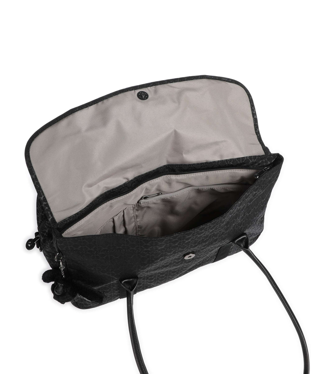 Kipling Basic Superworker Handbag signature embossed