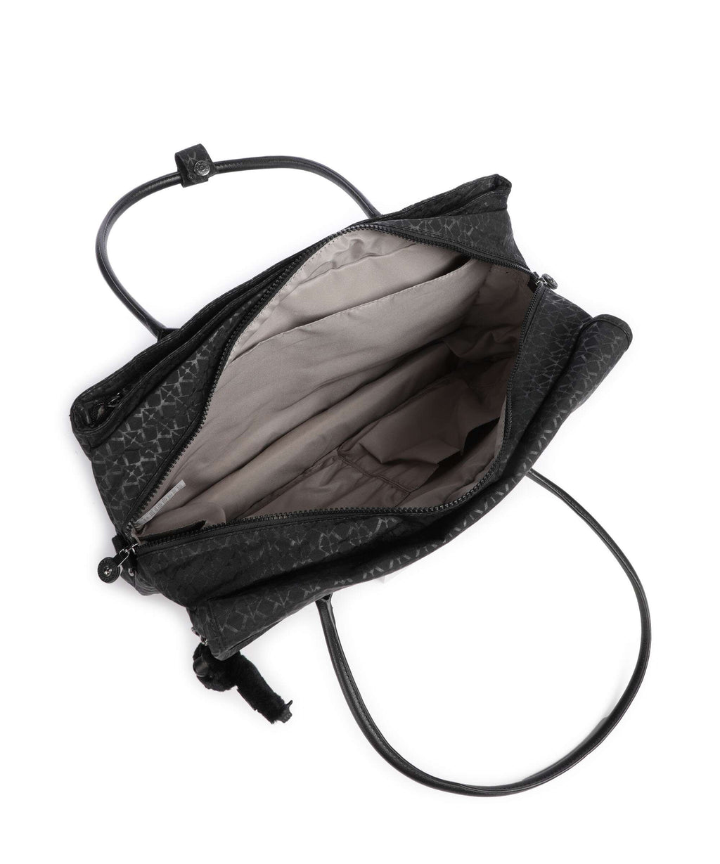 Kipling Basic Superworker Handbag signature embossed