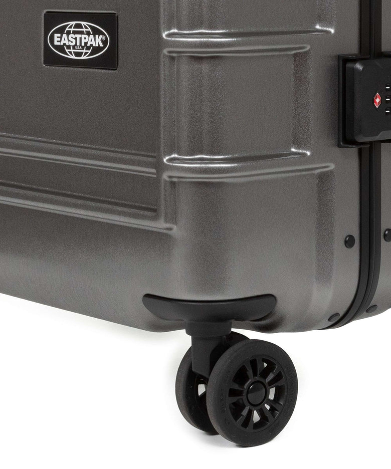 Eastpak Resist'R Case Spinner (4 wheels) brushed metal