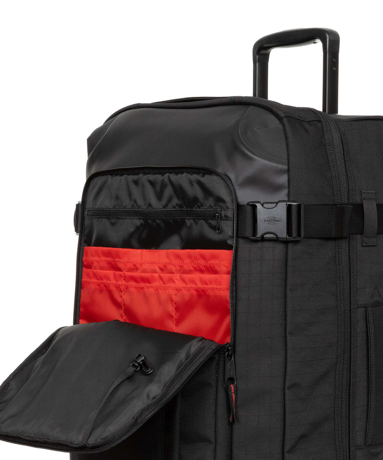 Eastpak Tranverz Cnnct M Travel bag with wheels rip black