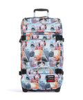 Eastpak Transit'R M Travel bag with wheels jaws print