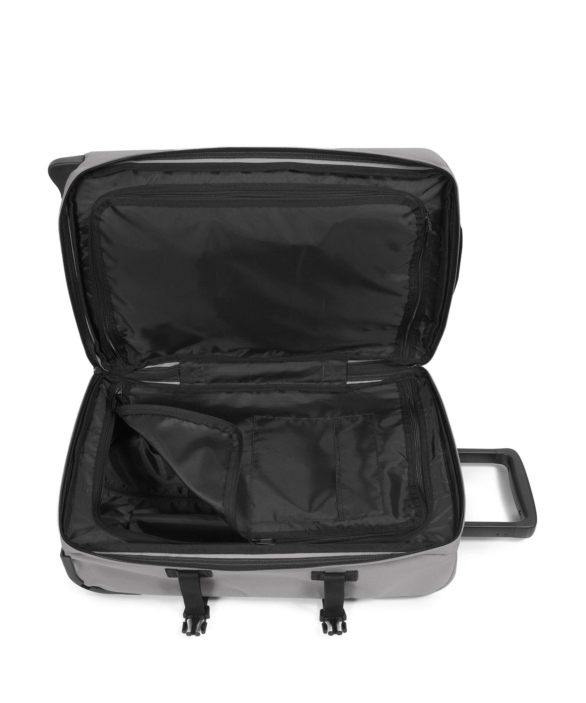 Eastpak Tranverz S Travel bag with wheels pebble grey