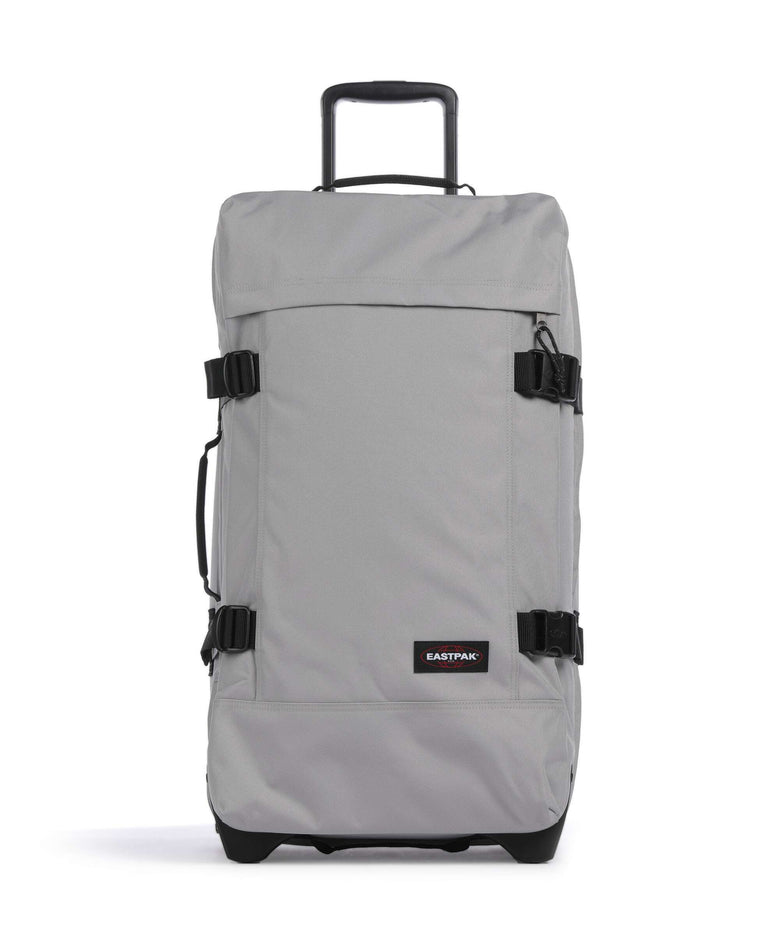 Eastpak Tranverz M Travel bag with wheels pebble grey