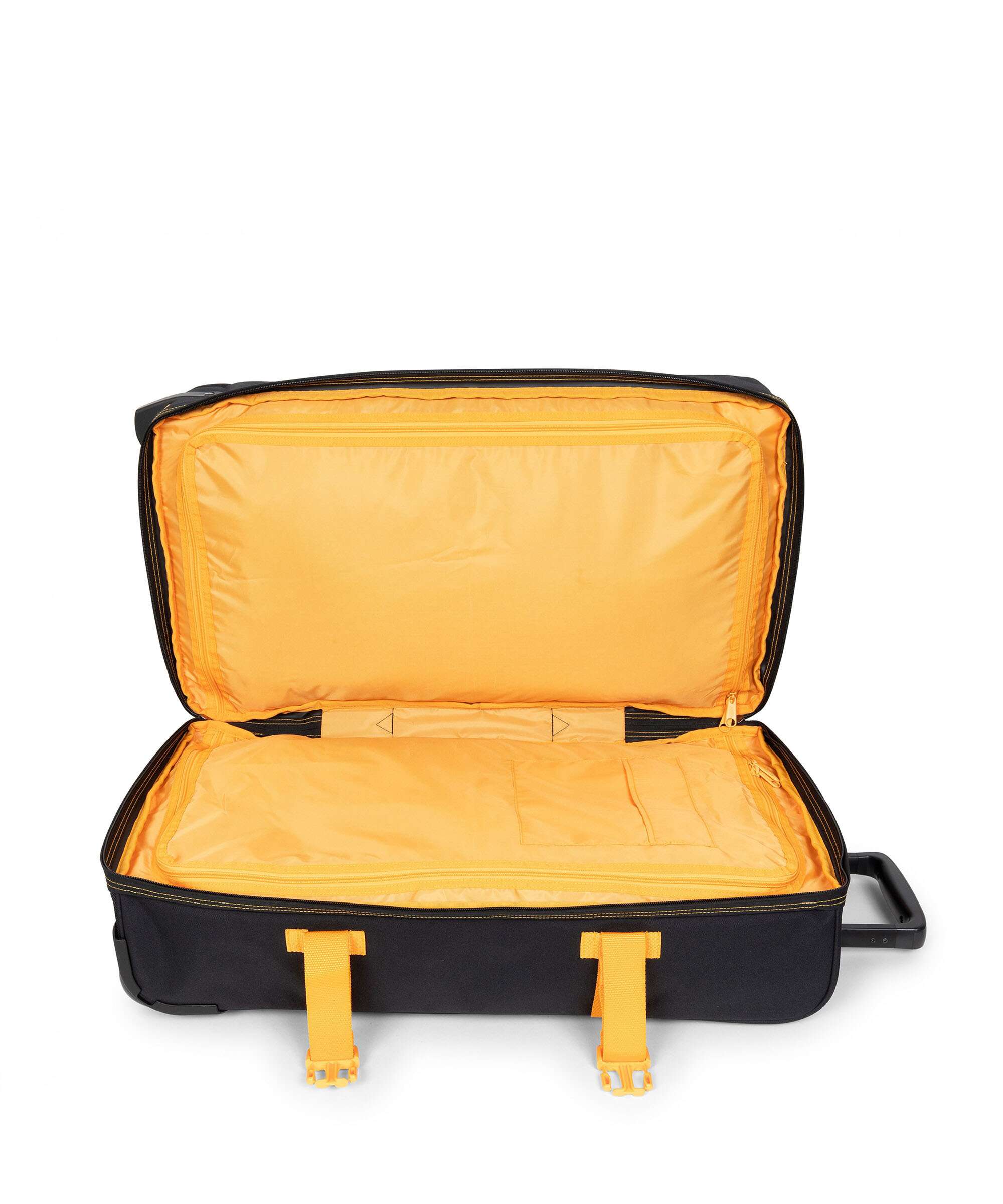 Eastpak Tranverz L Travel bag with wheels kontrast mango
