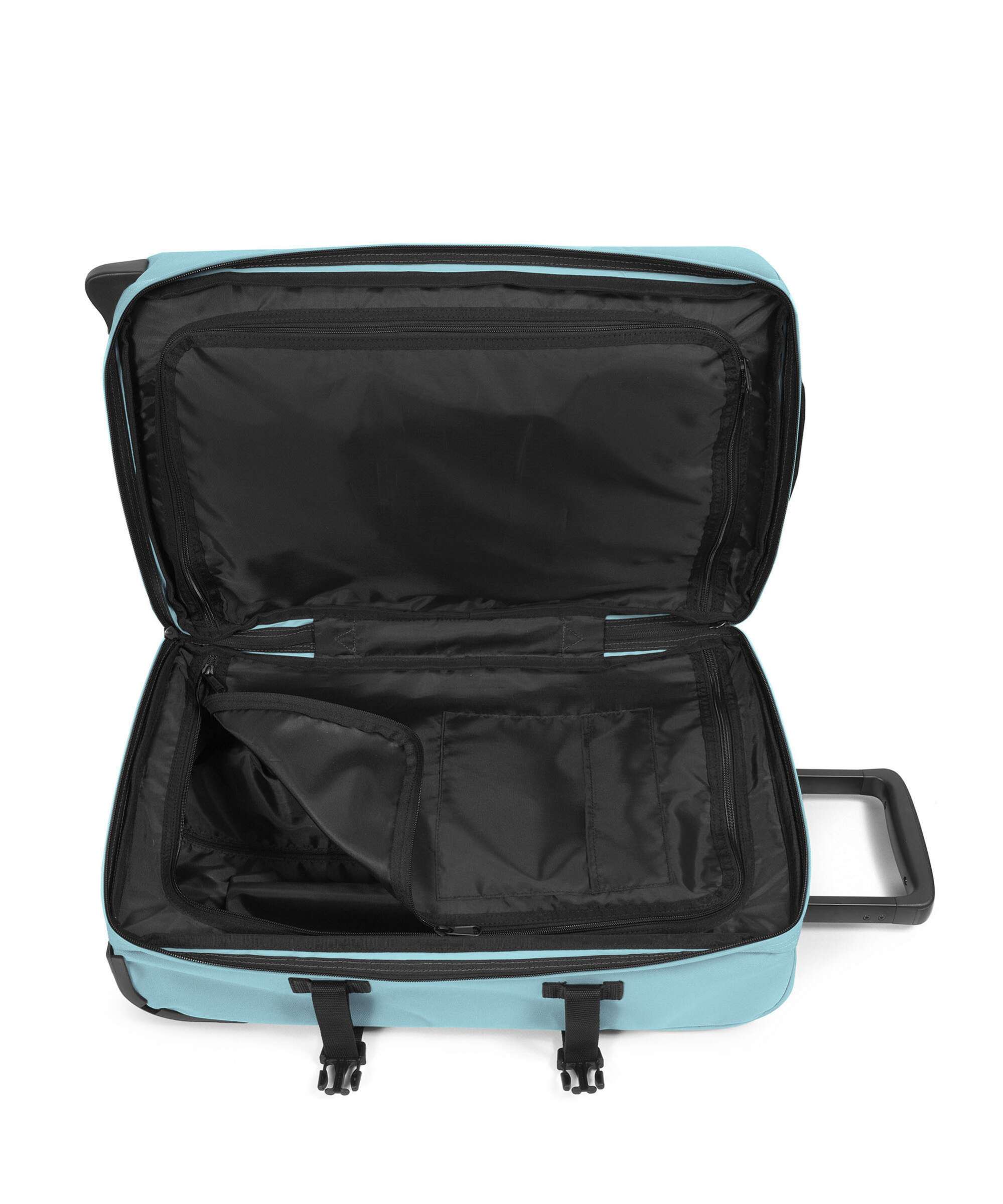 Eastpak Tranverz L Travel bag with wheels waterfall blue