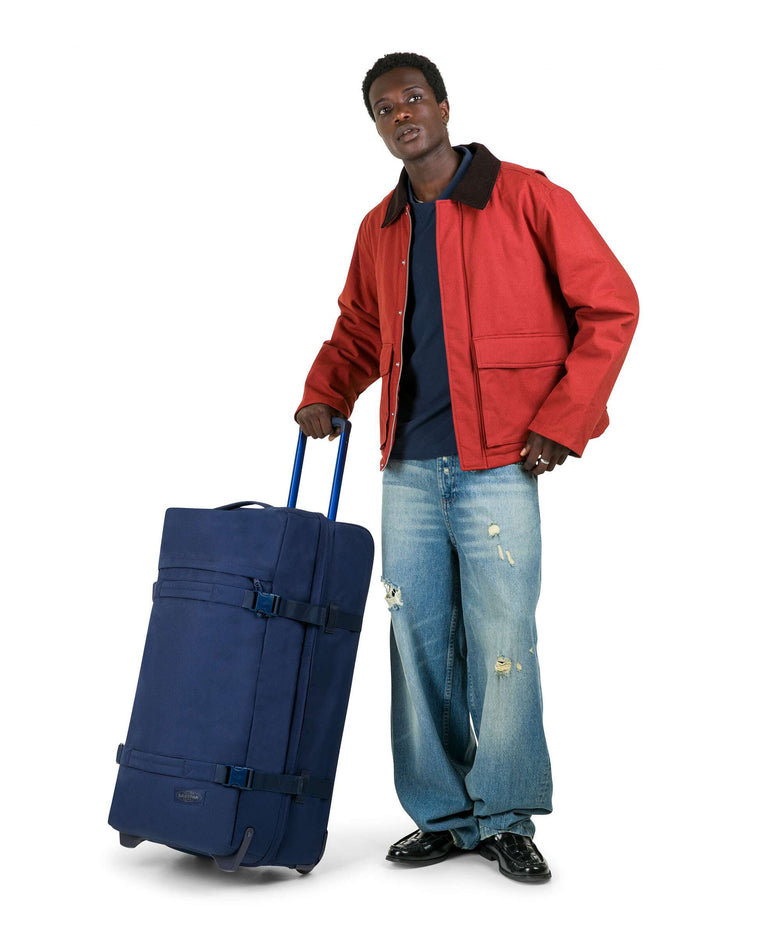 Eastpak Transit'R L Travel bag with wheels navy