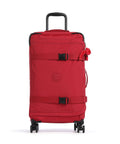 Kipling Basic Spontaneous M Spinner (4 wheels) ruby red