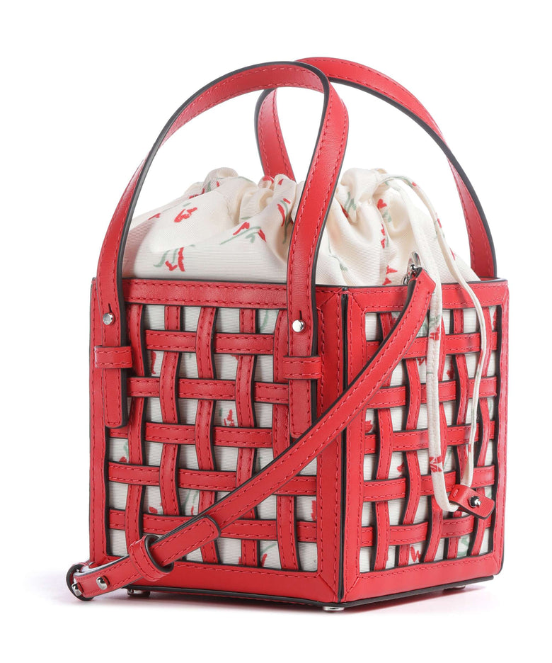 Kate Spade New York The Basket Handbag heirloom tomato