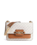 Michael Kors Heather Schultertasche vanilla/acorn