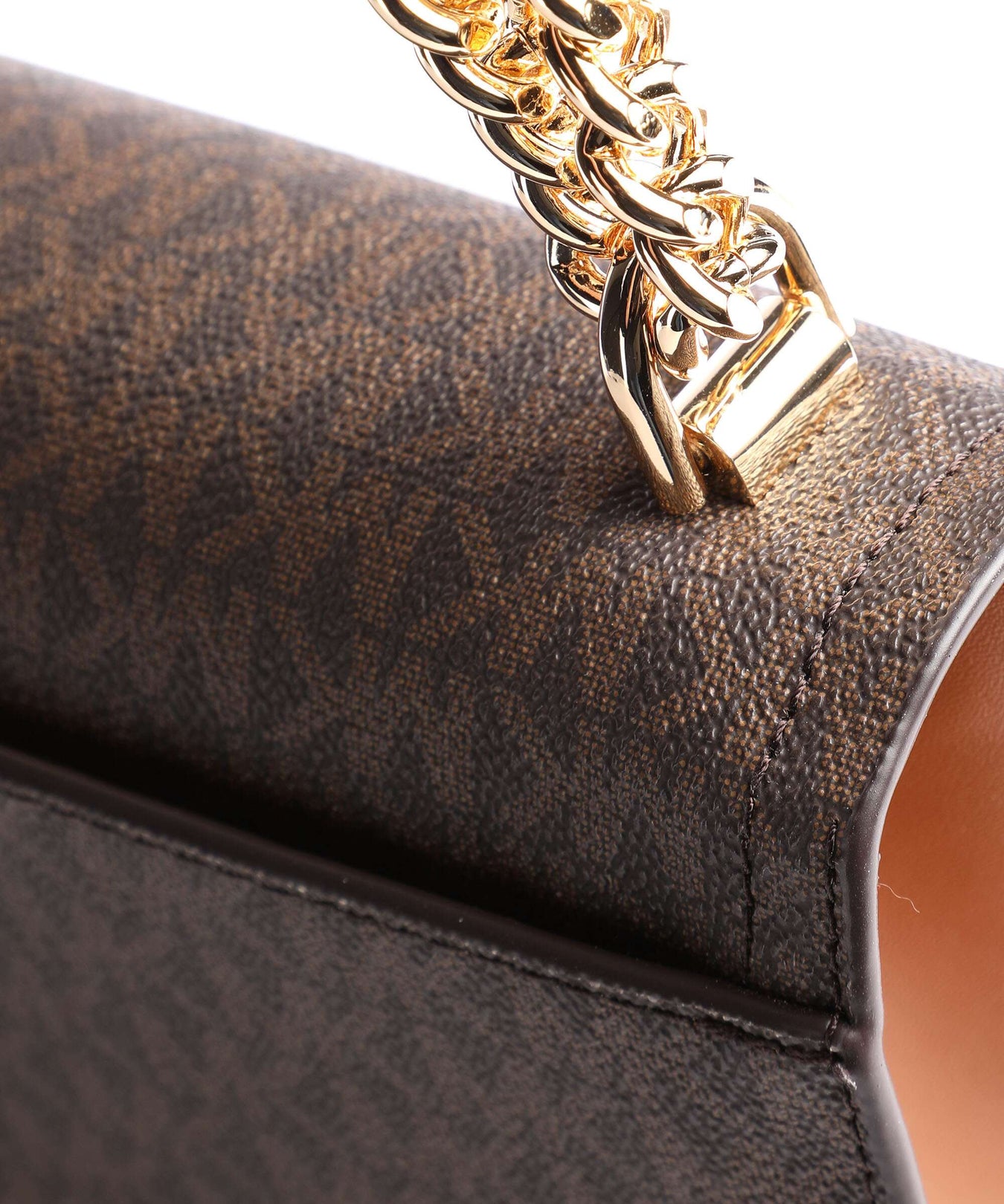 Michael Kors Heather Shoulder bag brown/acorn