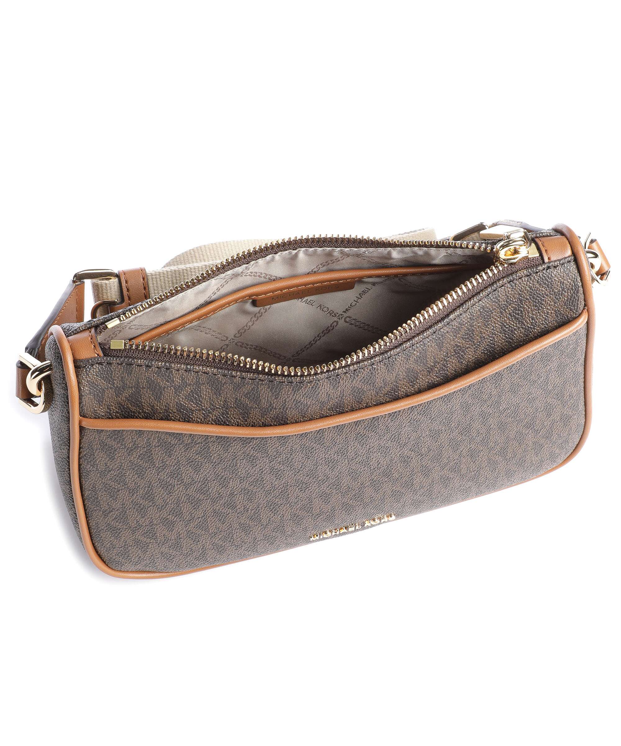 Michael Kors Jet Set Crossbody bag brown/acorn