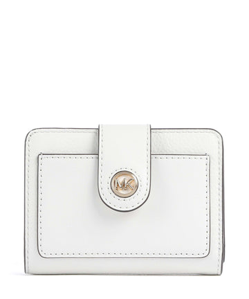 Michael Kors MK Charm Geldbörse optic white
