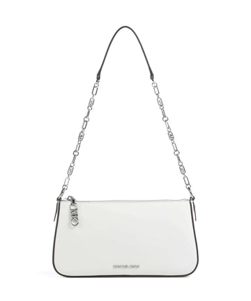Michael Kors Empire Sac porté épaule optic white