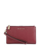 Michael Kors Jet Set Portefeuille mulberry