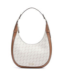 Michael Kors Preston Beuteltasche vanilla/acorn