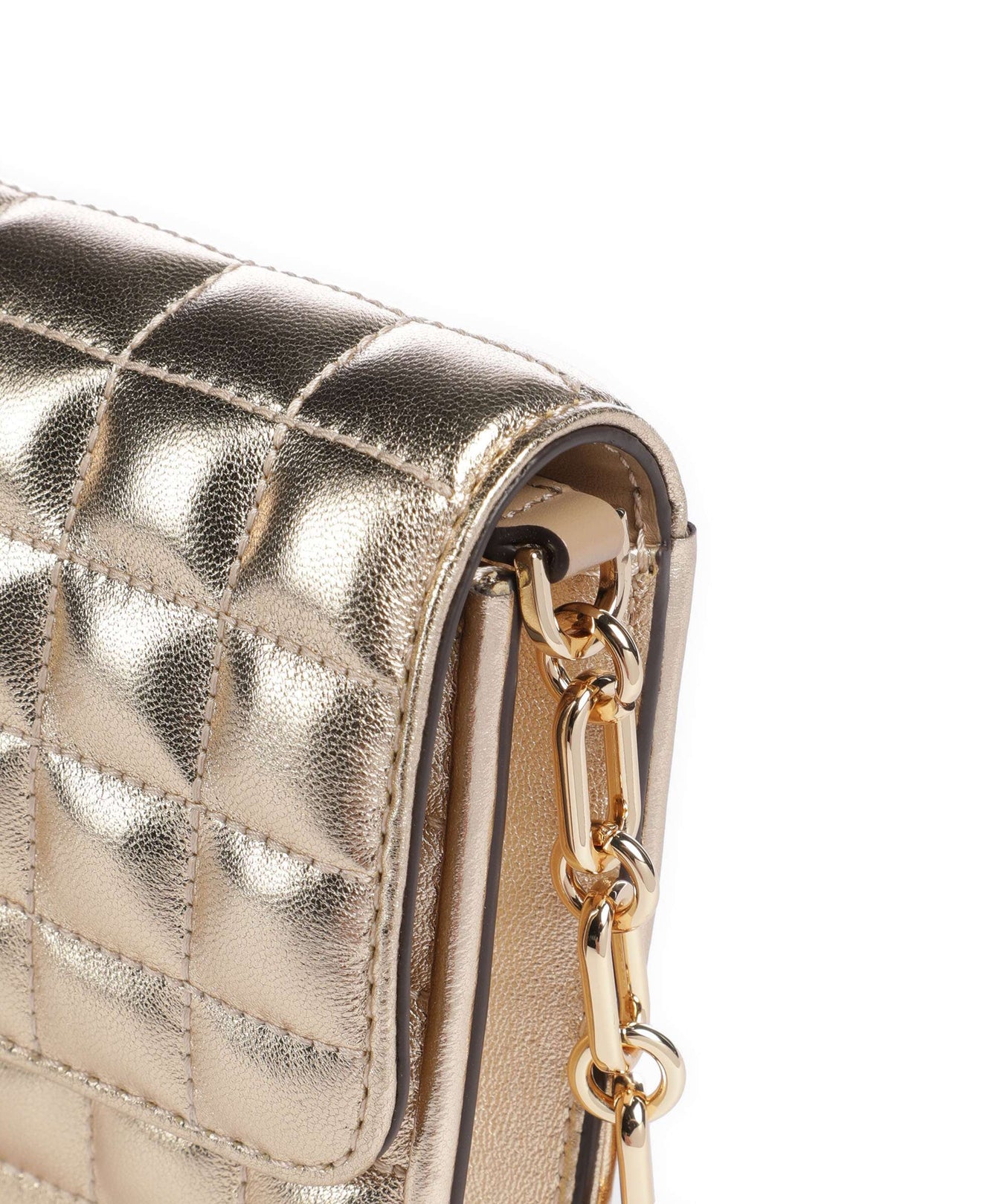 Michael Kors Tribeca Crossbody bag pale gold