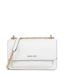 Michael Kors Claire Large Schultertasche optic white