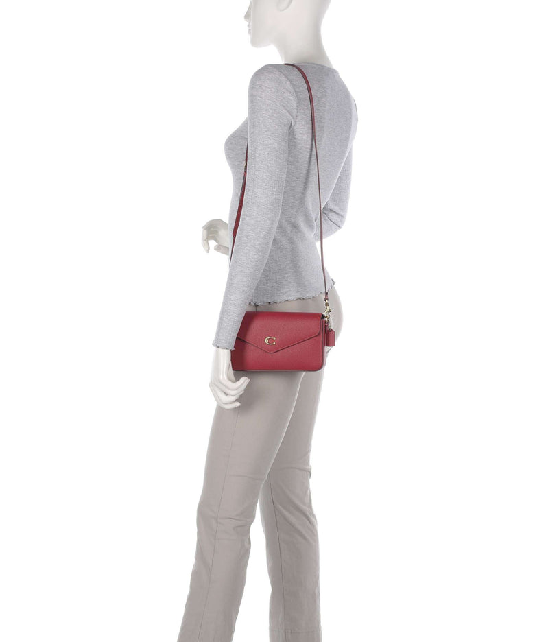 Coach Wyn Crossbody bag enamel red