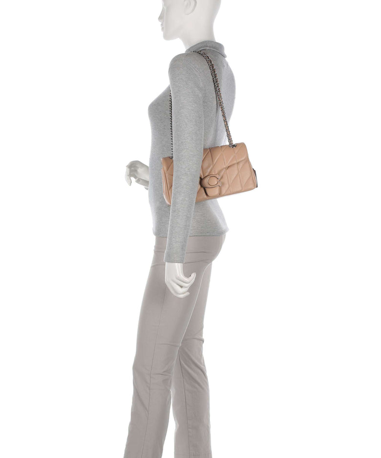 Coach Tabby Quilted 26 Shoulder bag buff