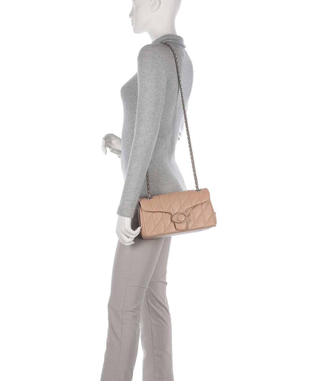 Coach Tabby Quilted 26 Shoulder bag buff