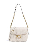 Coach Tabby Quilted Shoulder bag chalk