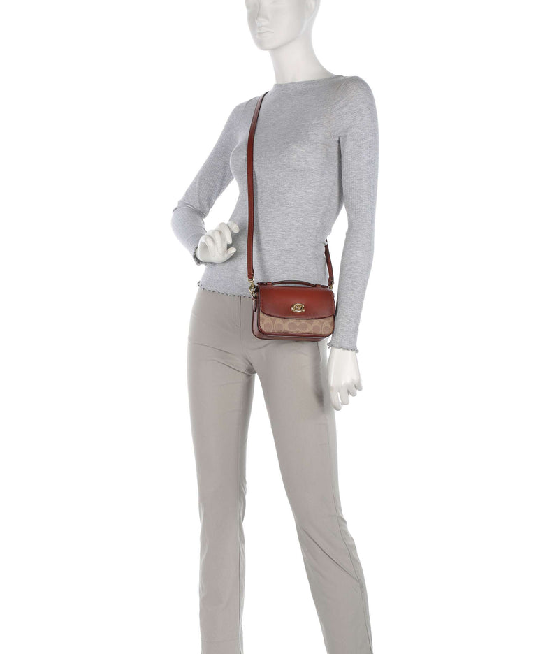 Coach Cassie 17 Crossbody bag tan rust