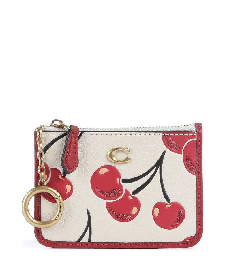 Coach Essential Cherry Print Credit card holder chalk/multicolour