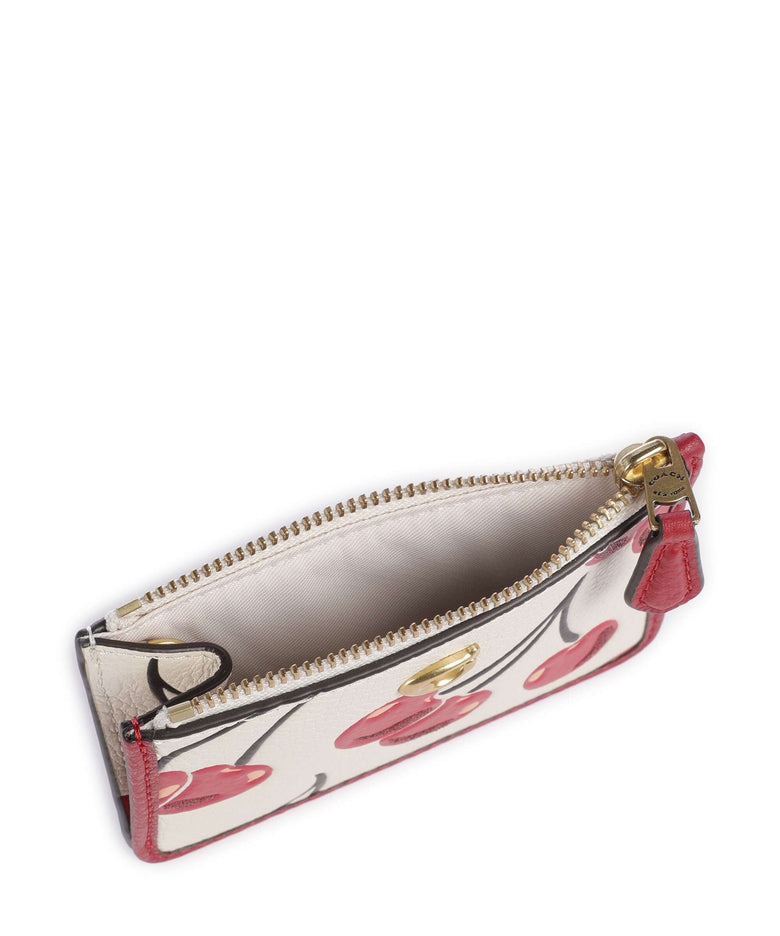 Coach Essential Cherry Print Credit card holder chalk/multicolour
