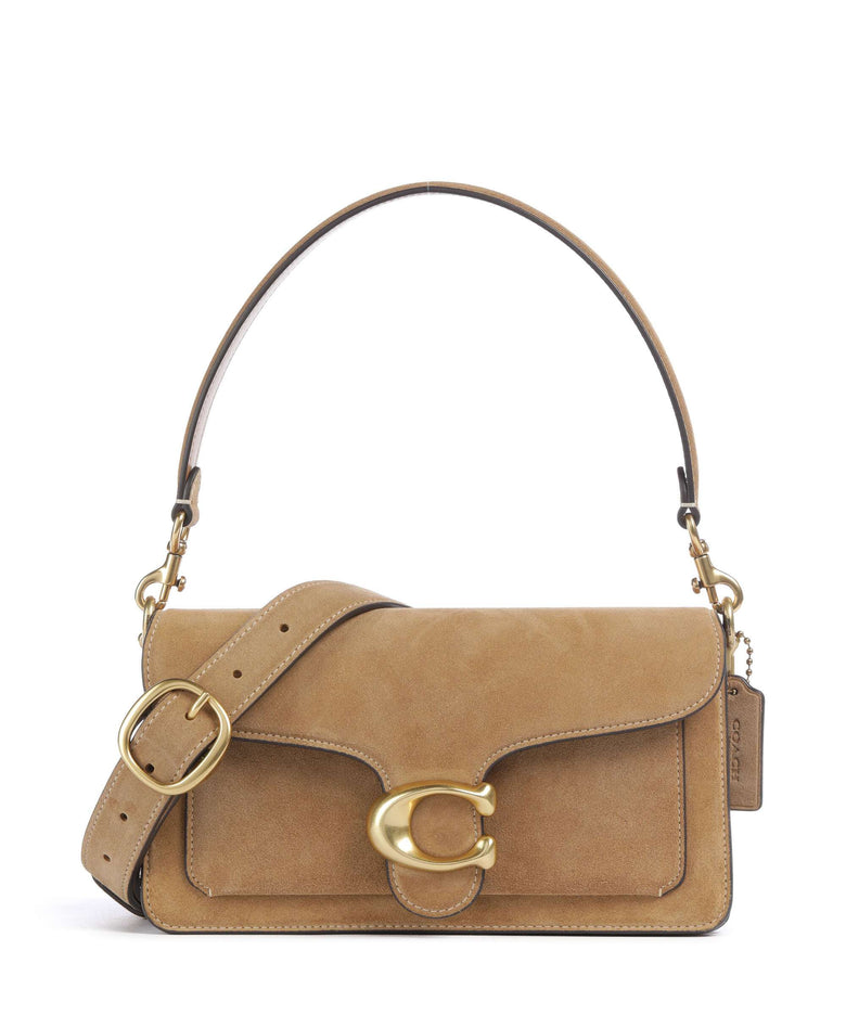 Coach Tabby Suede 26 Shoulder bag sand