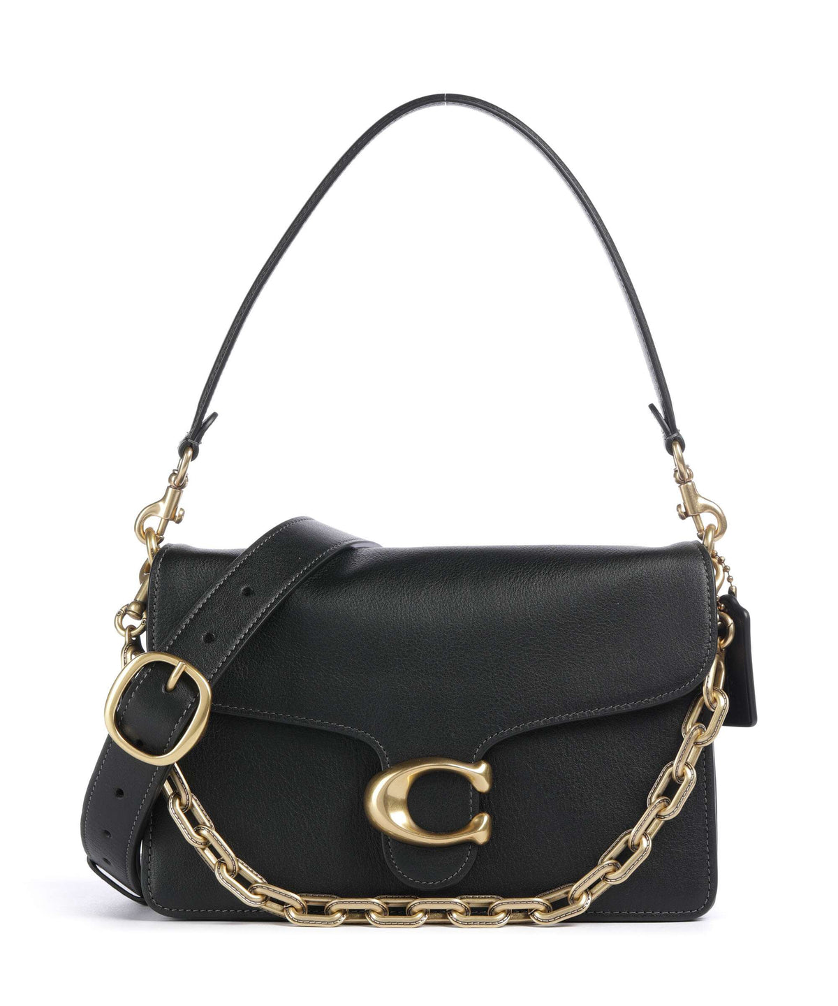 Coach Tabby Soft Chain Shoulder bag black