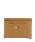 Coach Essential Pillow Credit card holder honey brown