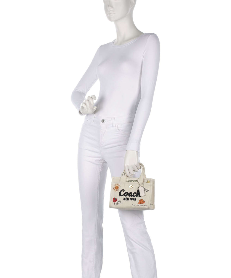 Coach Cargo Sketch Print 20 Handbag natural/multicolour