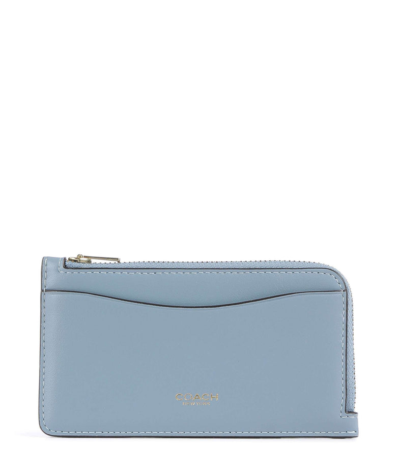 Coach New York Credit card holder bluebell