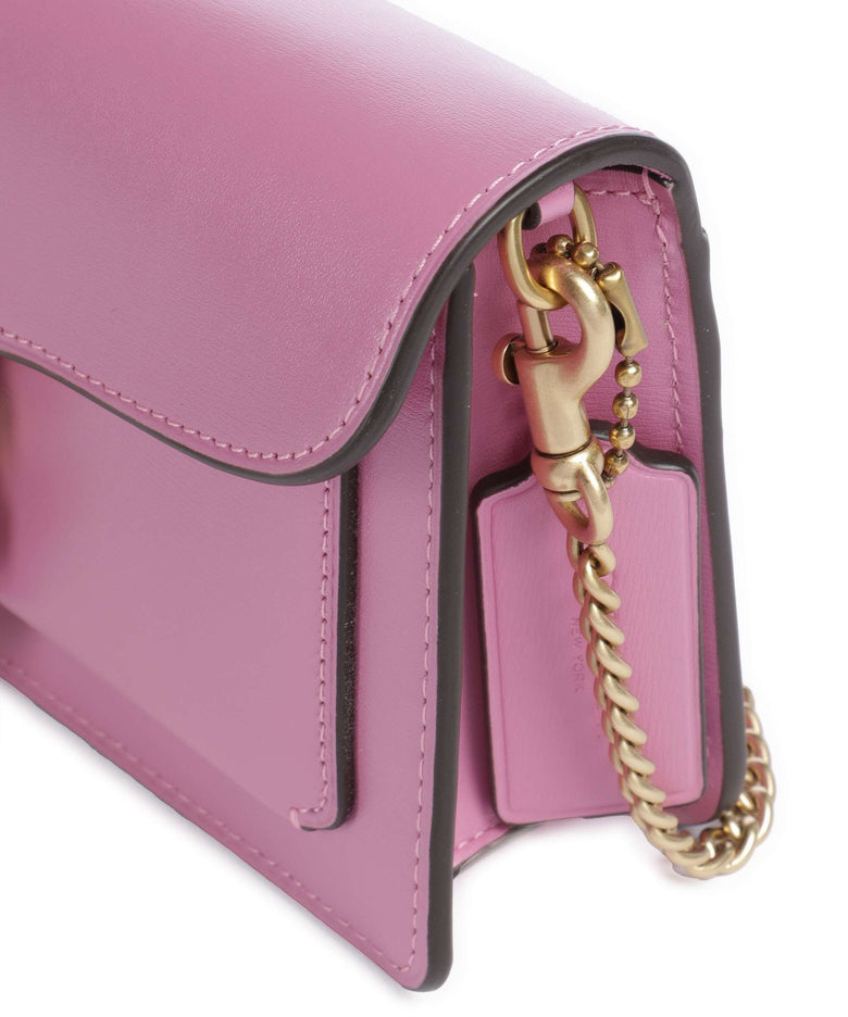 Coach Tabby Chain Crossbody bag fuchsia