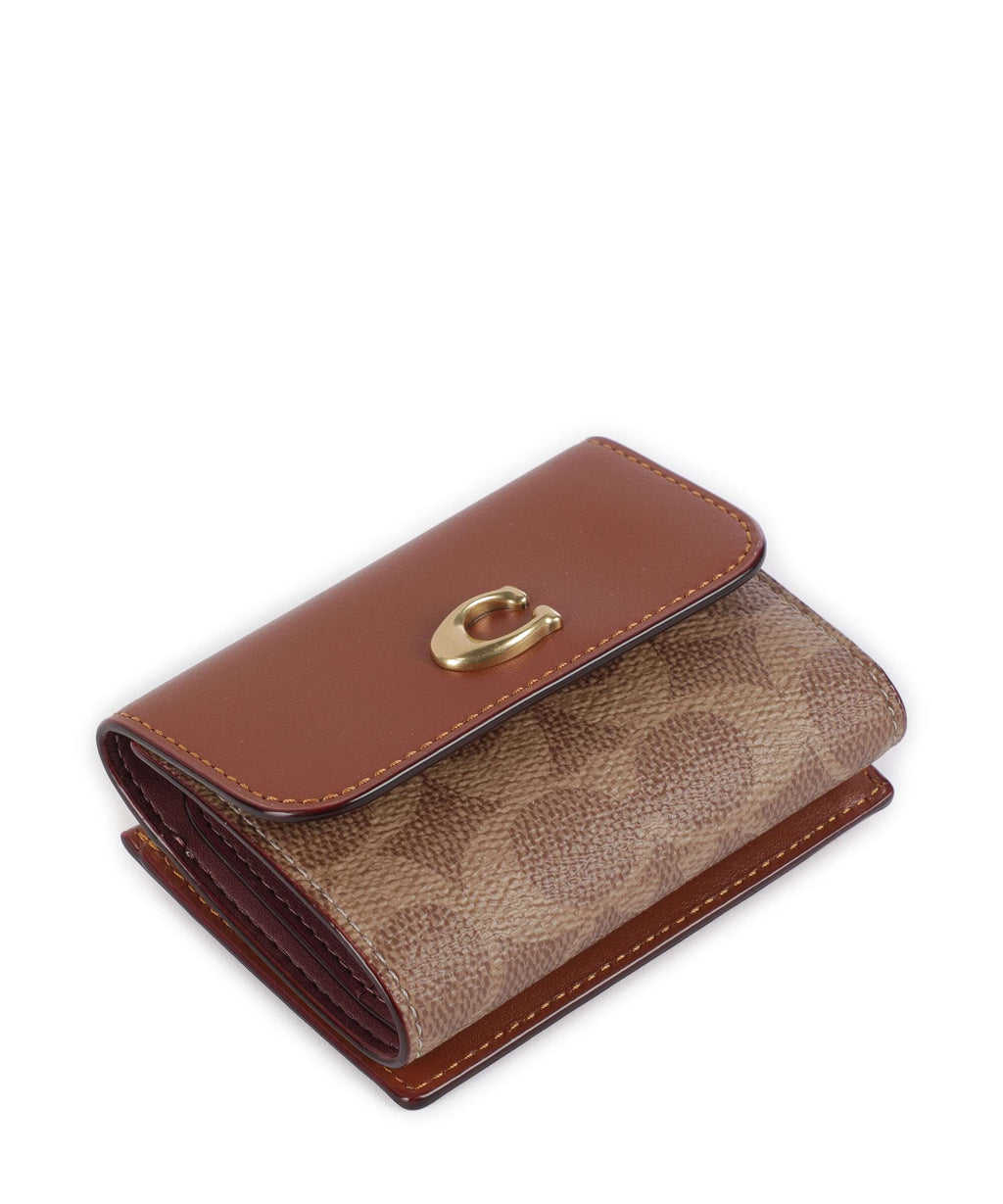 Coach Essential Signature Wallet tan caramel