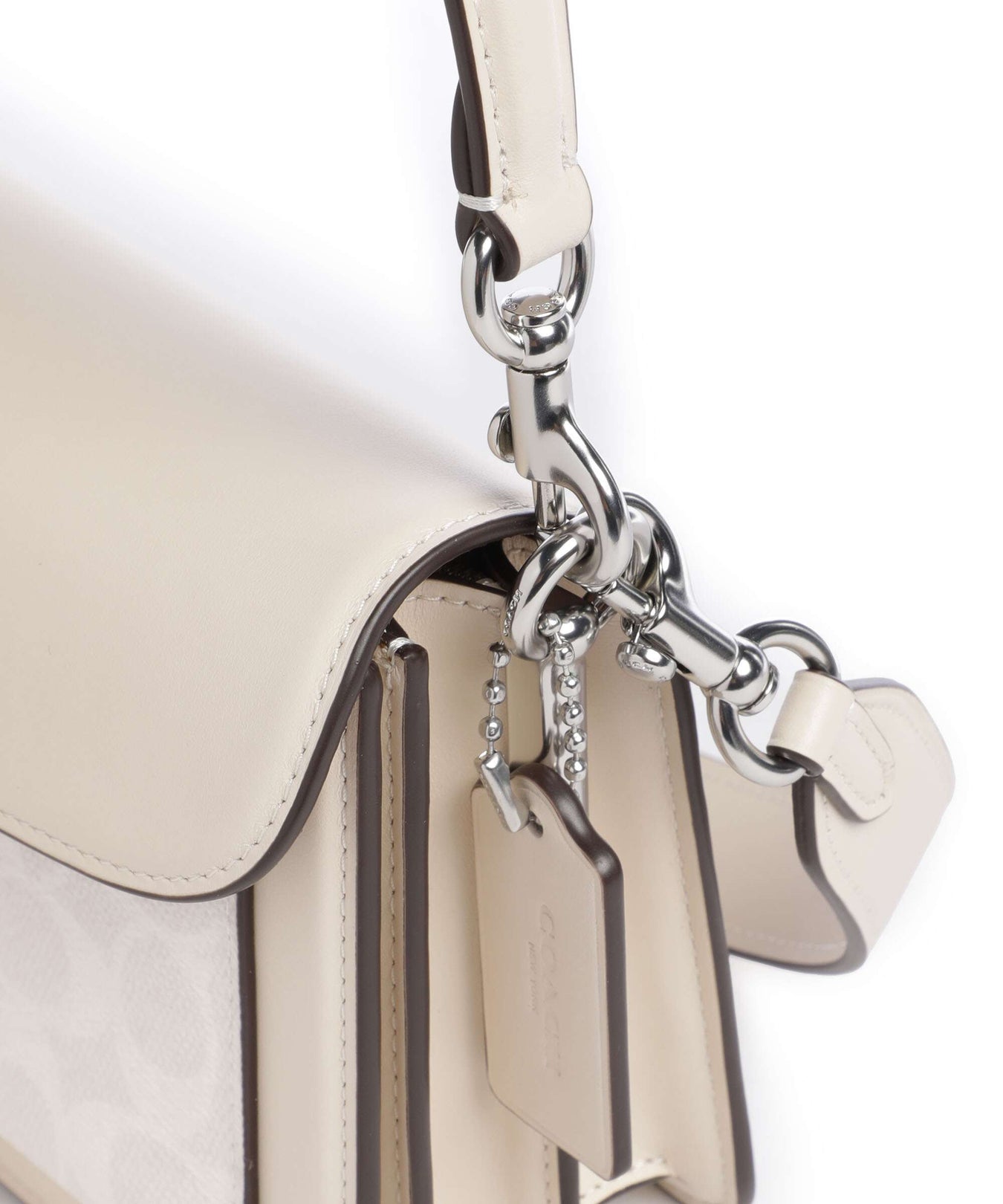 Coach Tabby 26 Shoulder bag white chalk