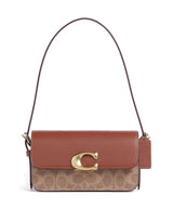 Coach Zoe Signature Schultertasche tan caramel