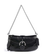 Coach Soho Crinkle Patent 25 Sac porté épaule black
