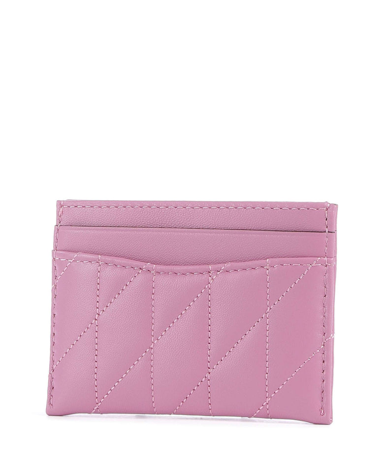 Coach Essential Pillow Credit card holder fuchsia