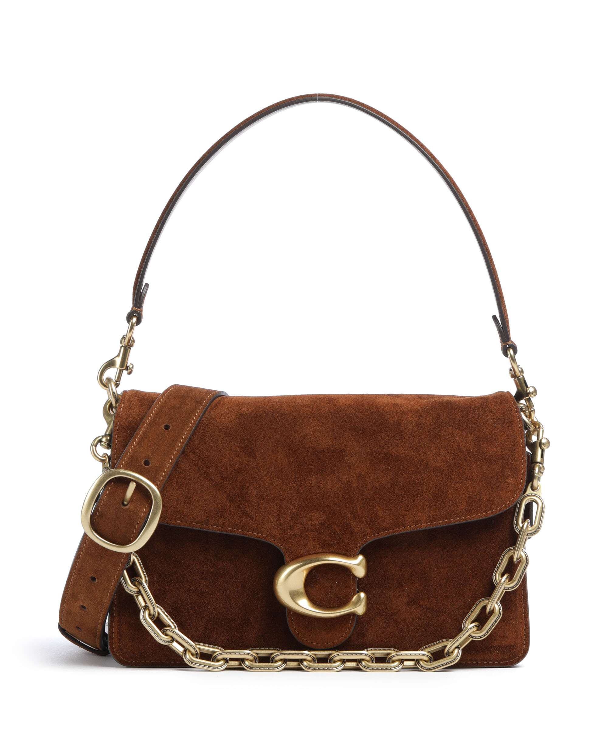 Coach Tabby Chain Shoulder bag warm brown