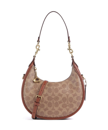 Coach Jonie Signature 22 Sac porté épaule tan caramel