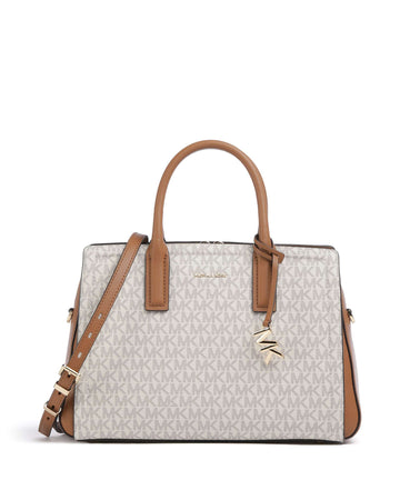 Michael Kors Laila Borsa a mano vanilla/acorn