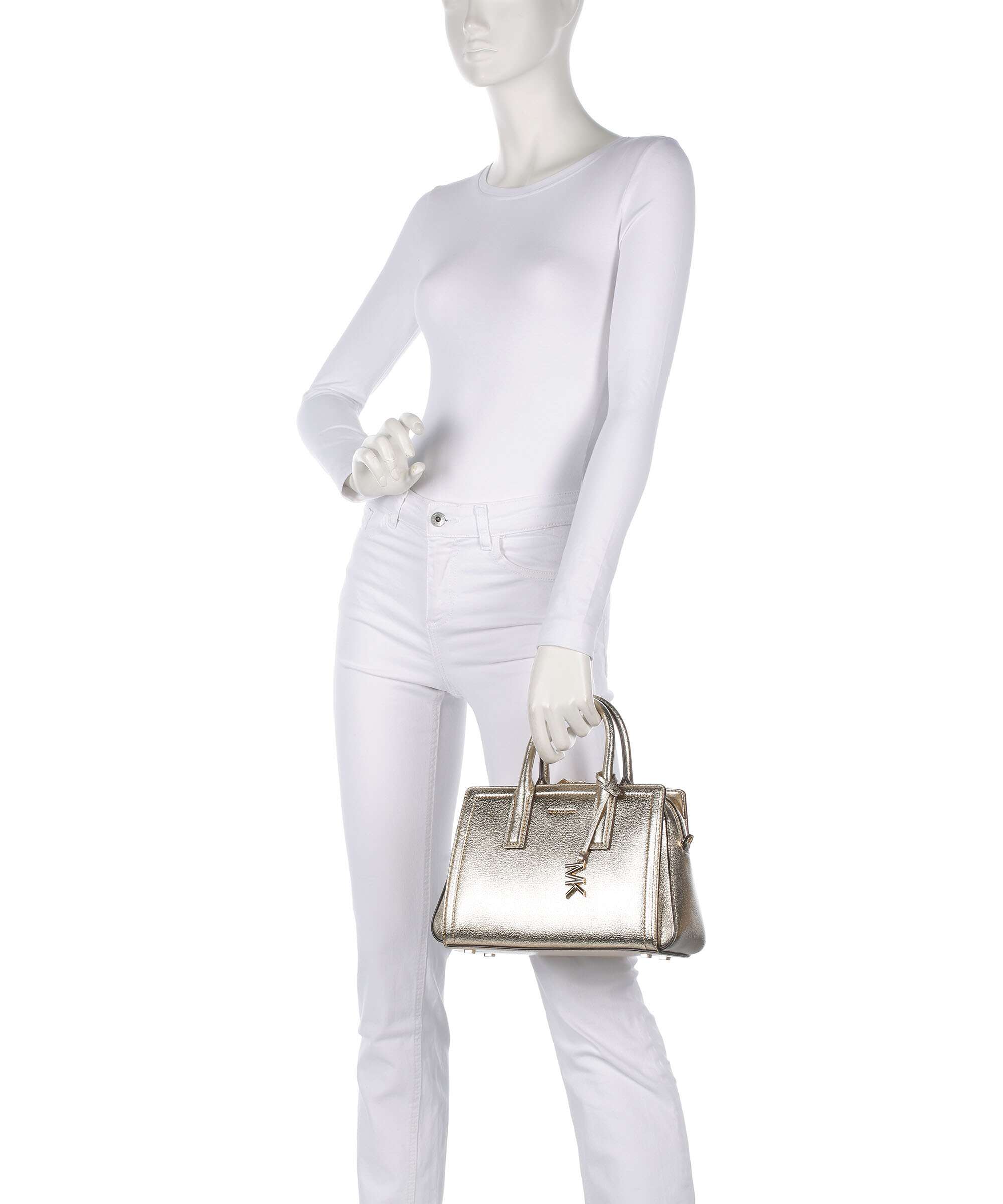 Michael Kors Laila Handbag pale gold