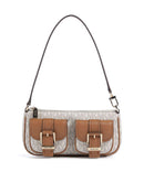 Michael Kors Zoe Schultertasche vanilla/acorn